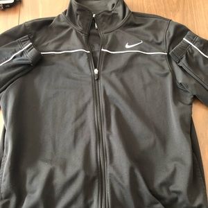 Men’s Black Nike Full Zip Dri-fit - Large